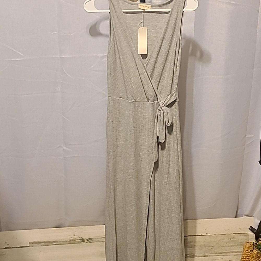 NWT See You Monday Dress Grey Size Med
